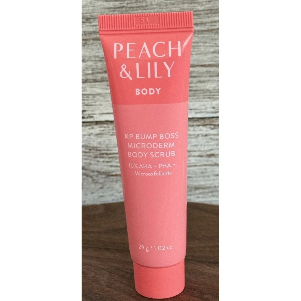 Peach & Lily KP Bump Boss Microderm Body Scrub 1.02 oz NEW & SEALED! - Picture 1 of 3